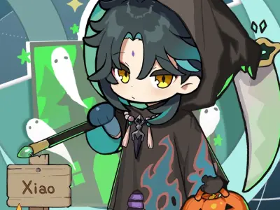 Top ảnh chibi lễ hội độc đáo, đáng yêu cho mùa lễ hội