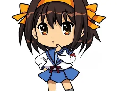 Bộ sưu tập hình ảnh chibi nữ học sinh phong cách dễ thương