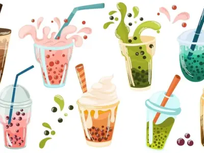 Tổng hợp ảnh chibi trà sữa ngộ nghĩnh siêu đáng yêu