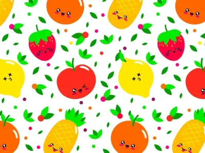 Tổng hợp hình ảnh chibi trái cây vui nhộn, đáng yêu