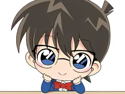 Bộ hình ảnh Conan chibi ngộ nghĩnh cho fan Detective Conan