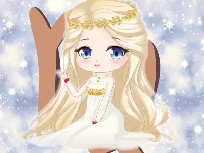 Tuyển tập ảnh cung Xử Nữ chibi cực dễ thương và độc đáo