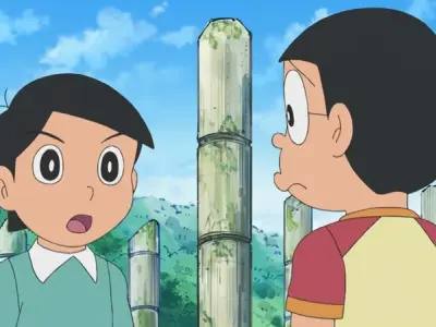 Ảnh Dekisugi và nhân vật khác khiến fan Doraemon thích thú
