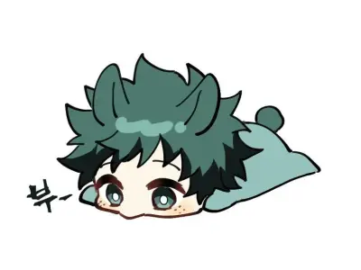 Tổng hợp ảnh Deku chibi cực đáng yêu cho fan anime My Hero