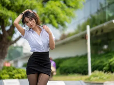 Ảnh gái xinh mặc váy khoe dáng chuẩn khiến ai cũng ngẩn ngơ