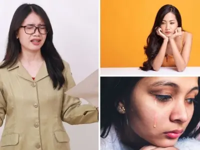 Ảnh buồn tâm trạng con gái khóc thể hiện nỗi đau sâu thẳm