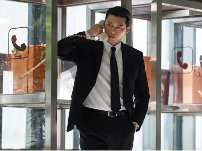 Ảnh Hyun Bin gây sốt với phong cách nam thần màn ảnh Hàn