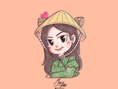 Ảnh chibi Jennie siêu cute cho fan Blackpink yêu thích