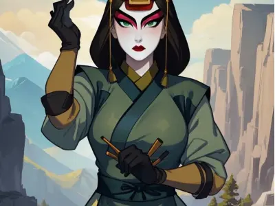 Kyoshi avatar siêu đẹp giúp profile nổi bật ngay lập tức