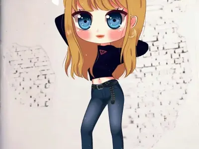 Cập nhật bộ ảnh chibi Lisa ngộ nghĩnh và dễ thương nhất