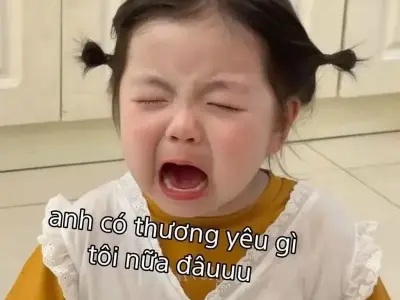 Cười nghiêng ngả với loạt meme ảnh em bé cute vui nhộn