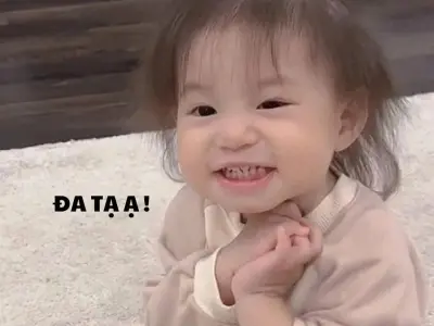Meme đa tạ cực vui thể hiện cảm xúc cảm ơn bá đạo