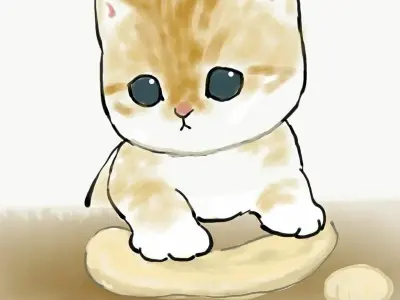 Bộ sưu tập hình ảnh mèo cute chibi dễ thương độc đáo