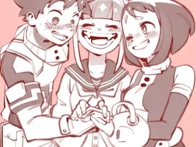 Tuyển chọn ảnh Ochako và các nhân vật anime chất lượng