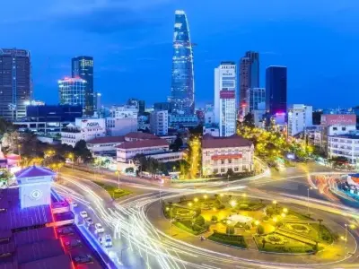 Thưởng thức ảnh phong cảnh đường phố sáng đèn tuyệt đẹp