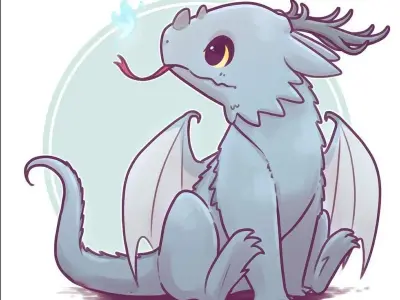 Tổng hợp ảnh rồng chibi chất lượng cao, cực sinh động