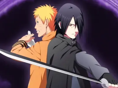 Khám phá ảnh Sasuke và Naruto trong đại chiến ninja