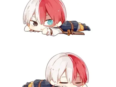 Ngắm nhìn những hình ảnh Todoroki chibi cực dễ thương
