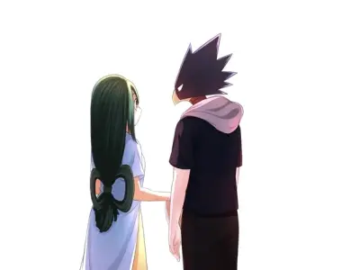 Những bức ảnh Tokoyami và các nhân vật anime đáng xem