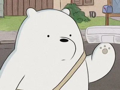 Ngắm nhìn vẻ ngầu avatar gấu trắng ngầu huyền ảo quyến rũ