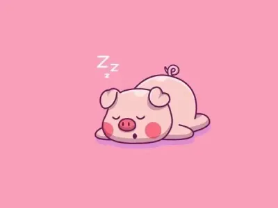Những bức hình con heo chibi đẹp hoàn hảo cho màn hình
