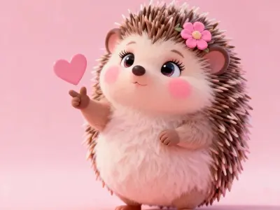 Bộ ảnh chibi nhím đáng yêu khiến ai nhìn cũng mê mẩn