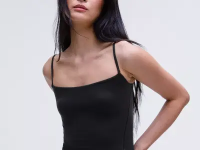 Tuyển chọn ảnh gái mặc áo 2 dây xinh xắn khiến dân mạng mê