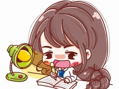 Bộ sưu tập 94 hình học sinh chibi cute dễ thương tạo cảm hứng học tập