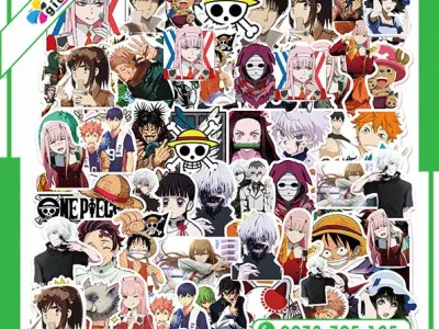 Bộ sưu tập ảnh sticker anime siêu đáng yêu và ngầu nhất