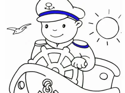Bộ tranh tô màu chú bộ đội bảo vệ biển đảo khơi nguồn sáng tạo