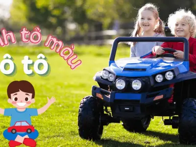 Tổng hợp 40 bức tranh tô màu ô tô khách đẹp và vui nhộn cho bé thỏa sức sáng tạo