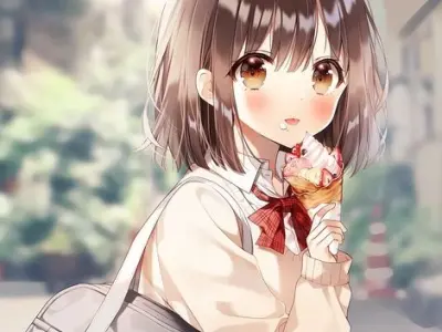 Tổng hợp ảnh anime nữ học sinh dễ thương nhất hiện nay