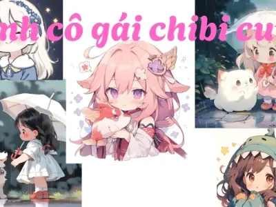 Tổng hợp bộ sưu tập hình ảnh cô gái dễ thương chibi siêu đáng yêu năm 2026