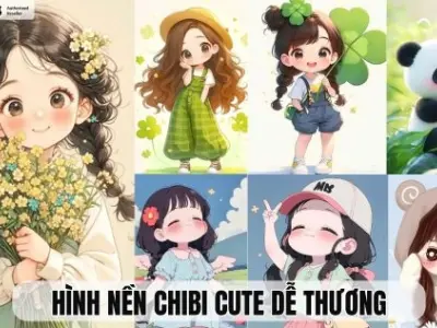 Tuyển tập avatar ảnh bìa cute chibi siêu đáng yêu 2026