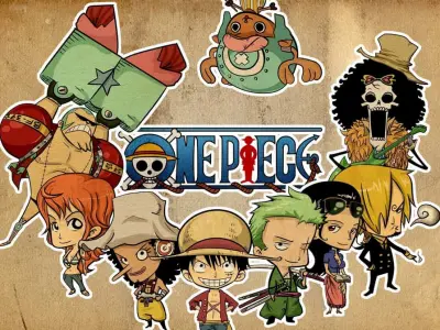Tuyển tập hình nền one piece chibi siêu đáng yêu đốn tim fan hâm mộ