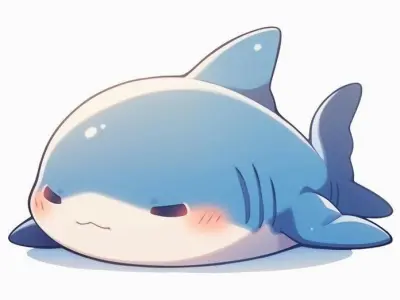 Tuyển tập những hình ảnh cá mập cute anime hài hước và đáng yêu nhất